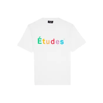 Études T Shirts Men White