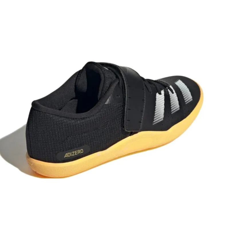 Adidas Adizero Durable Breathable Low Top Training Shoes Men's Gray Yellow-3