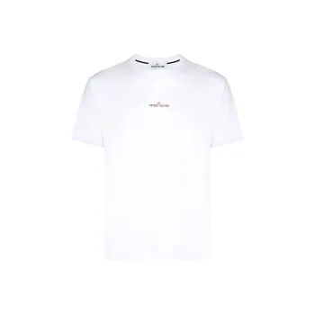 STONE ISLAND T Shirts Men White