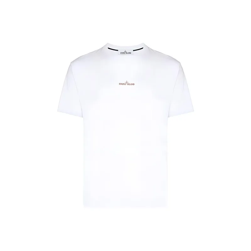 STONE ISLAND T Shirts Men White-0
