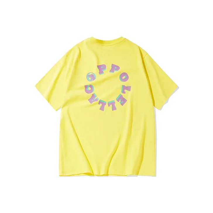 COPPOLELLA Straight T-Shirt Unisex Yellow-0