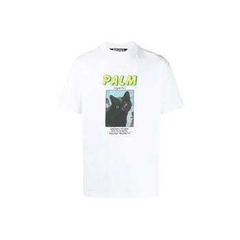 PALM ANGELS Black Cat Tee