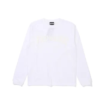 Thrasher Straight Long-Sleeved T-Shirt Japan Version Unisex White