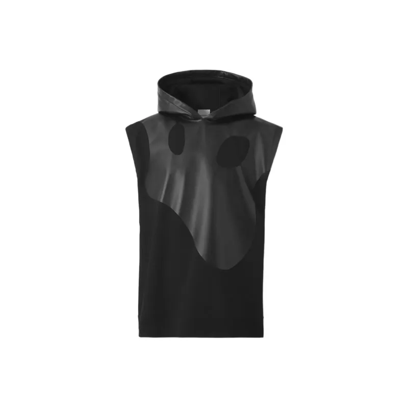 Burberry Monster Graphic And Lambskin Hoodie-0