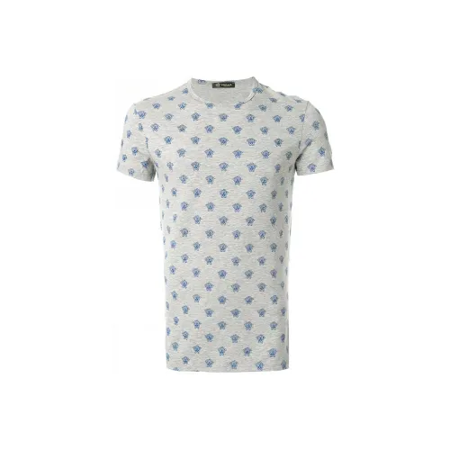 VERSACE T Shirt Men's Light Gray
