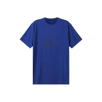 ARMANI EXCHANGE T Shirts Men Ultramarine Blue Color