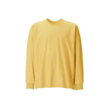 Homme Plissé Issey Miyake T-Shirts Men Yellow
