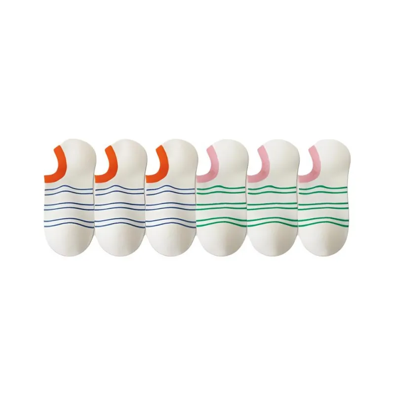 Temooues Ankle Socks Women's 6 Pack-10