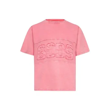 GCDS T Shirts Men Pink