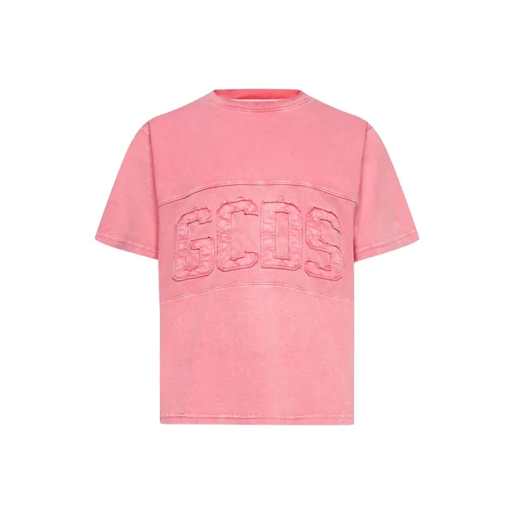 GCDS T Shirts Men Pink-0