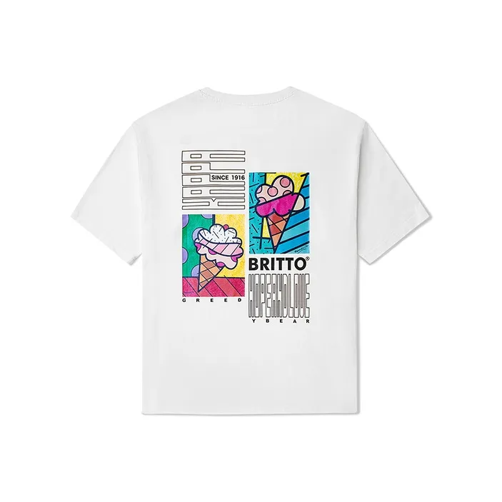 Kappa Britto Straight T-Shirt Unisex-0