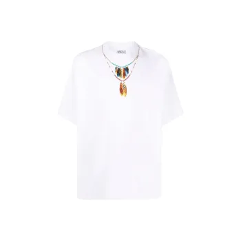 Marcelo Burlon Necklace print Short sleeve T Shirt