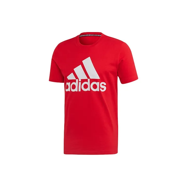 Adidas T Shirts Men Red-0