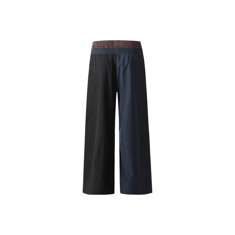 YINLEI Casual Pants Unisex Black-1
