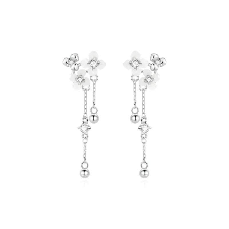 Branded Jewelry S925 Silver Earrings Women's-0