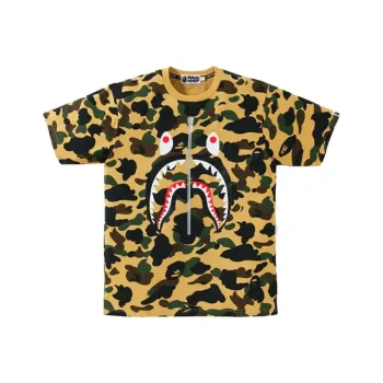 A BATHING APE 1st Camo Wgm Shark Tee
