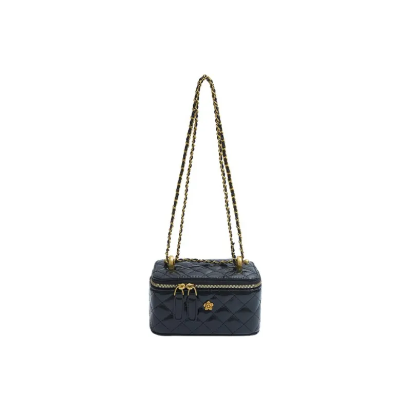 Yalu PU Shoulder Bag Women's Black/Red/White-1