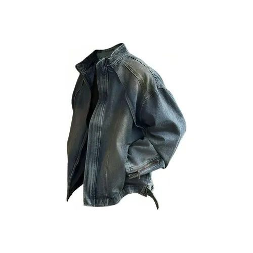 KOKO BASE Denim Jacket Unisex Blue