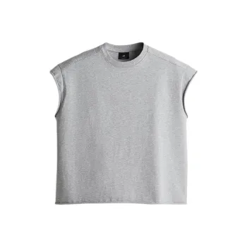 H&M Tank Tops Men Mixed Gray