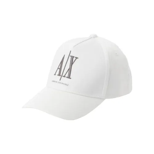 ARMANI EXCHANGEAE Cotton, Elastane Baseball Caps Men's White
