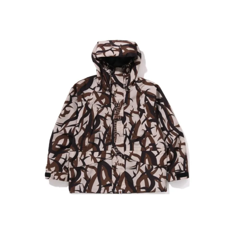Bape Trial Camo Snowboard Jacket-2