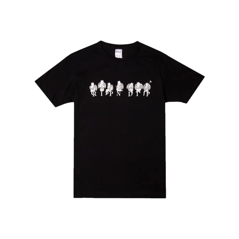 RIPNDIP T-Shirts Unisex Black-0