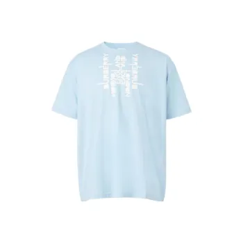 Burberry Logo Print Oversized T Shirt