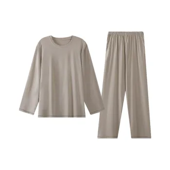 Huggy Kissy Pajama Set Men's Brown