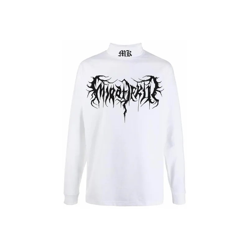 MIRACLE KILL Straight Long-Sleeved T-Shirt Men's-4