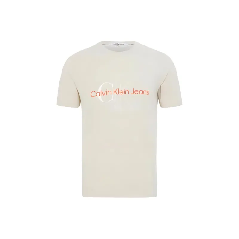 Calvin Klein Logo print Crewneck T shirt-0