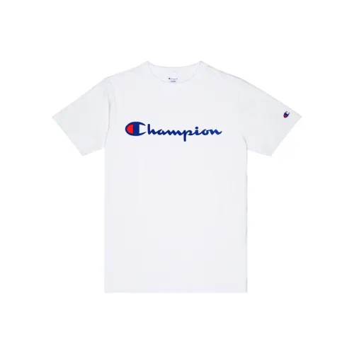 Champion T Shirts Unisex White