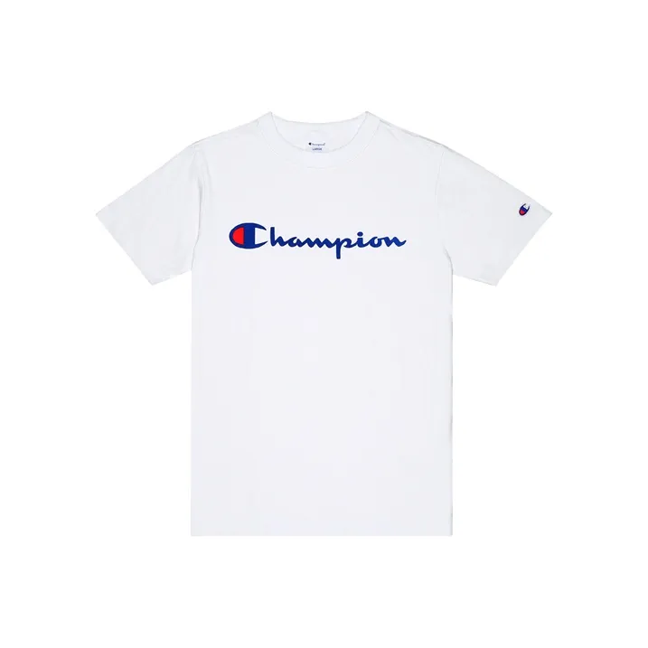 Champion T Shirt Japan Version Unisex White-0