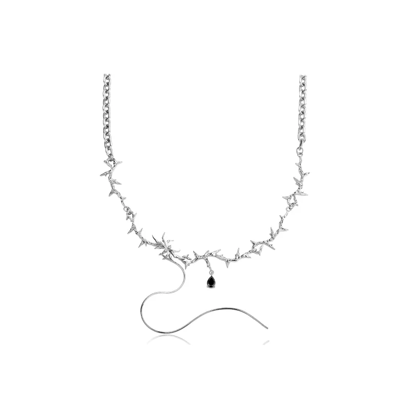 ENFANTIN Copper Stainless Steel/Zirconia Necklaces Unisex-0