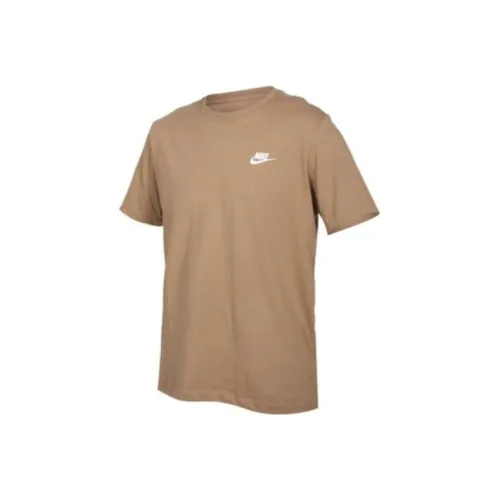 Nike T-Shirts Men Brown
