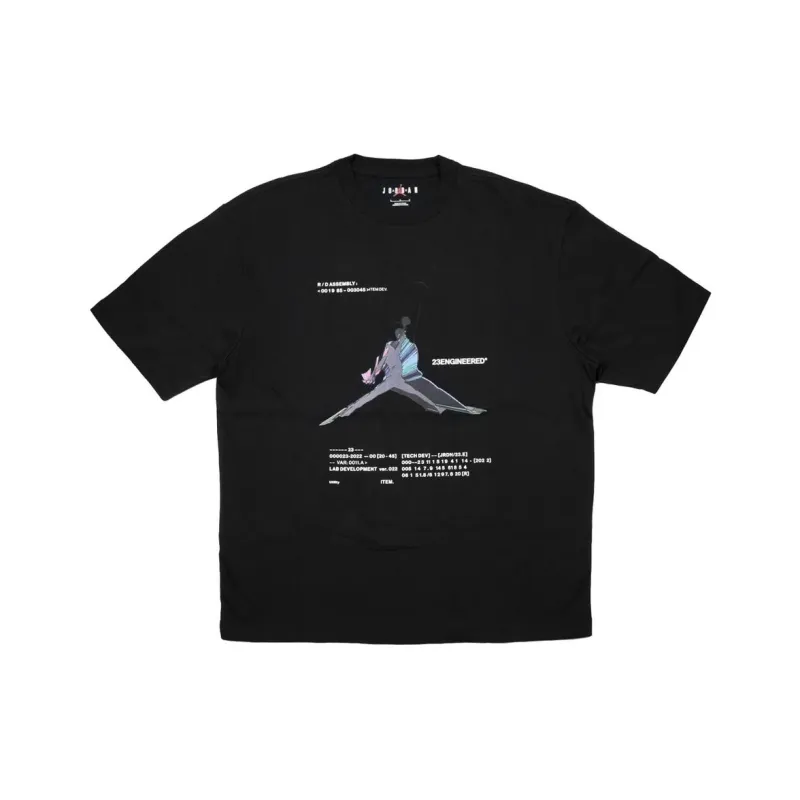 Jordan Raglan Sleeve T-Shirt Men's Black-0