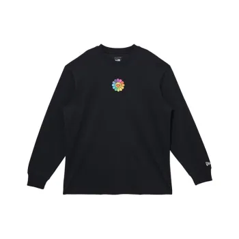 New Era X Takashi Murakami Flower Flag Relaxed Fit L/S Tee