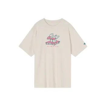 Adidas Originals Set in Sleeve T Shirt Unisex Gray White