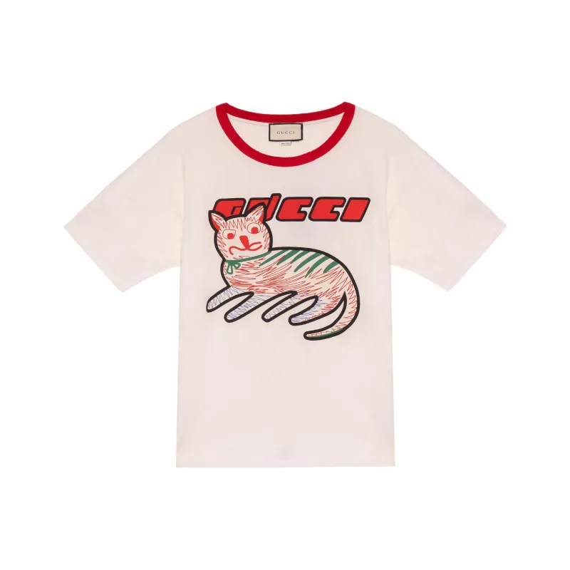 GUCCI T Shirts Men Ecru-0