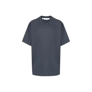 OFF WHITE Rubber Diagonals Oversized T Shirt