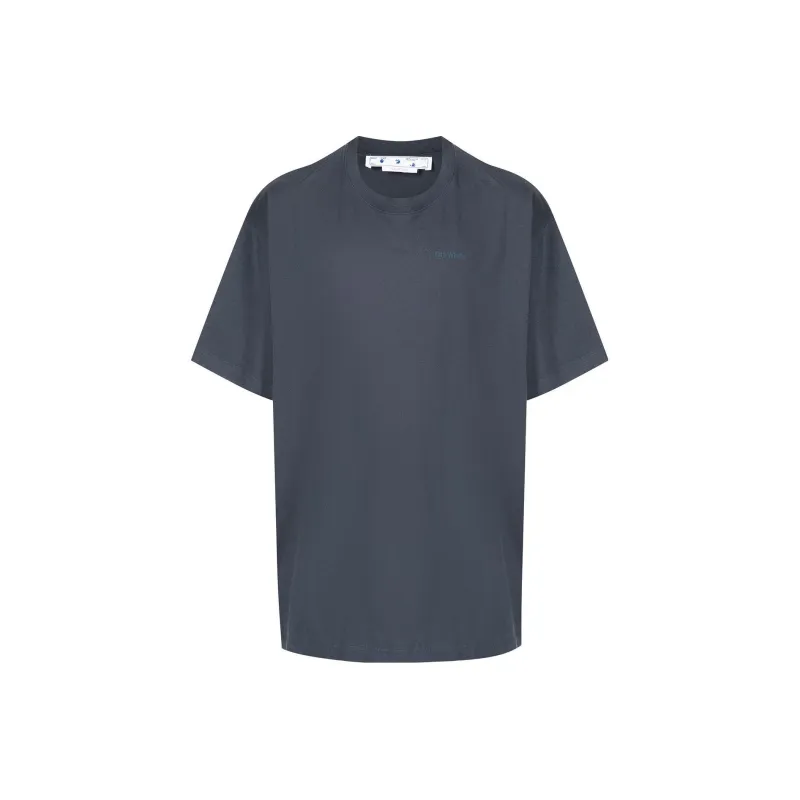 OFF WHITE Rubber Diagonals Oversized T Shirt-0