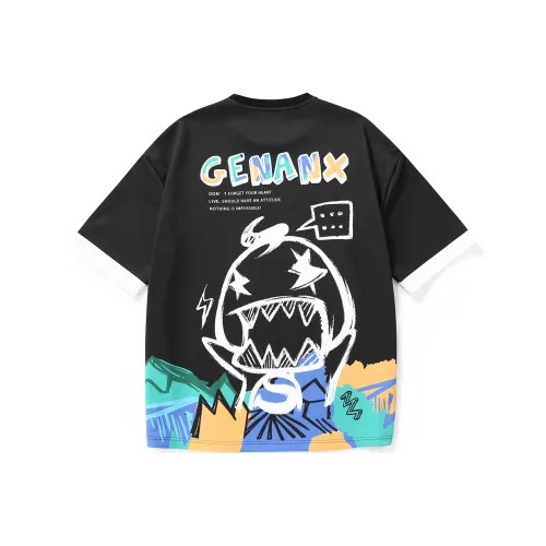 GENANX 남녀공용 티셔츠
