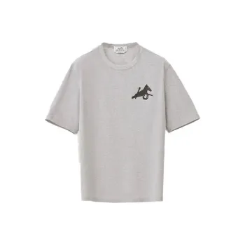 HERMES T Shirts Men Gray