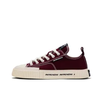 Aape Low Top Canvas Shoes Unisex Red