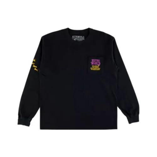 Travis Scott T-Shirts Unisex Black