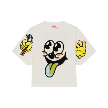 KENZO T Shirts Men Ecru