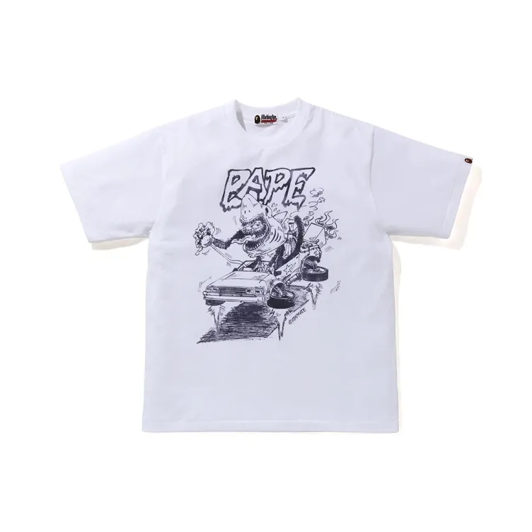 Bape X Readymade Shark Wide Tee-2