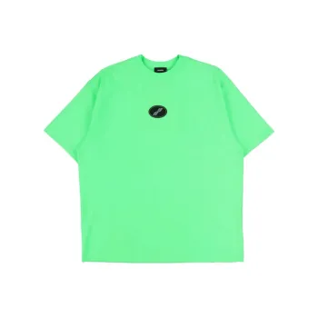 WE11DONE Logo Patch Oversized T shirt