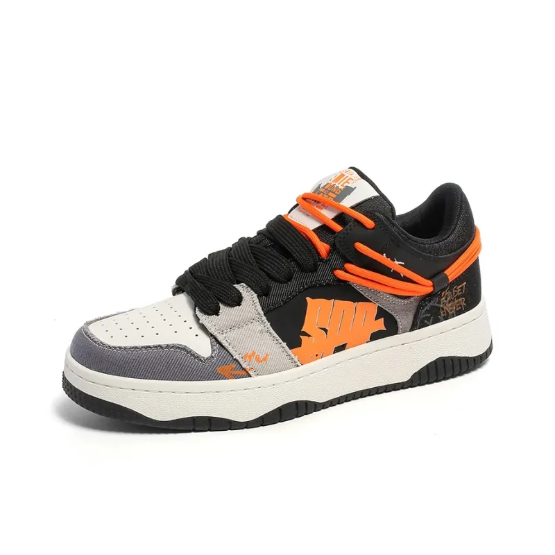 Jerden Smith Slip Resistant, Abrasion Resistant, Moisture Wicking Low Top Skateboard Shoes Unisex-5