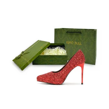 XIMO BULL Slim Heel High Heels Women's