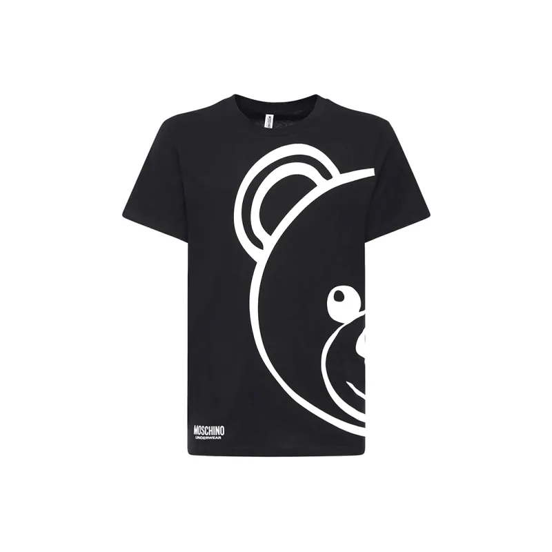 MOSCHINO T Shirts Men Black-0